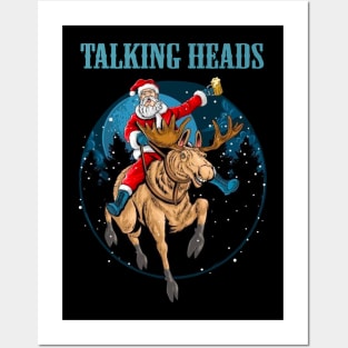 TALKING HEADS BAND XMAS Posters and Art